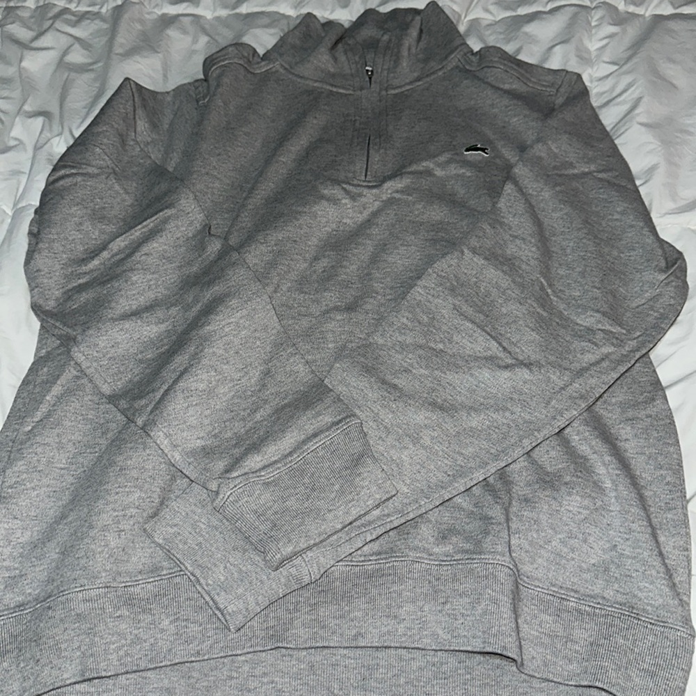 Lacoste 1/4 zip light sweatshirt